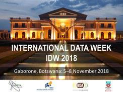 International Data Week 2018: The Digital Frontiers of Global Science